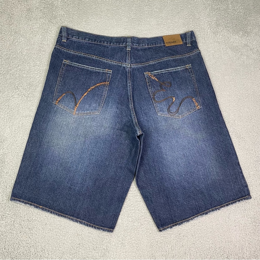 vintage y2k ecko unltd baggy jean shorts